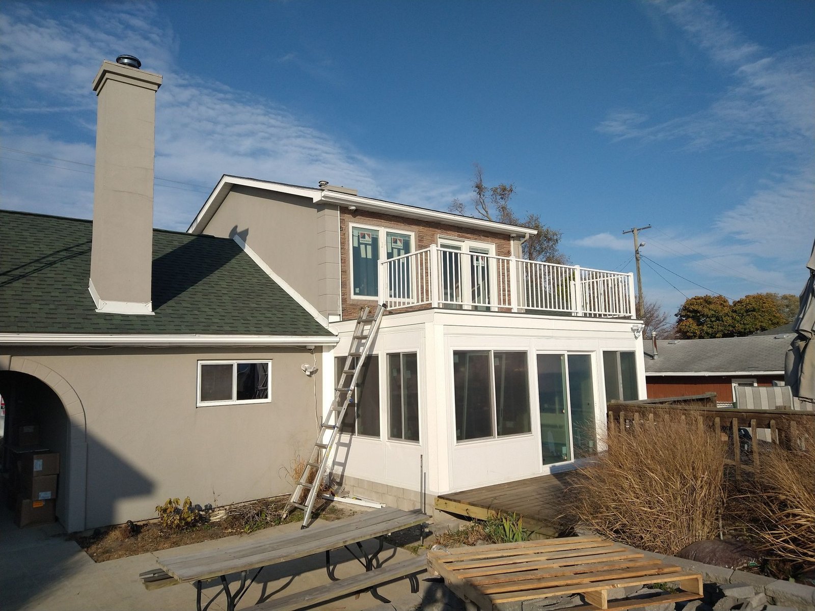 New bathroom construction